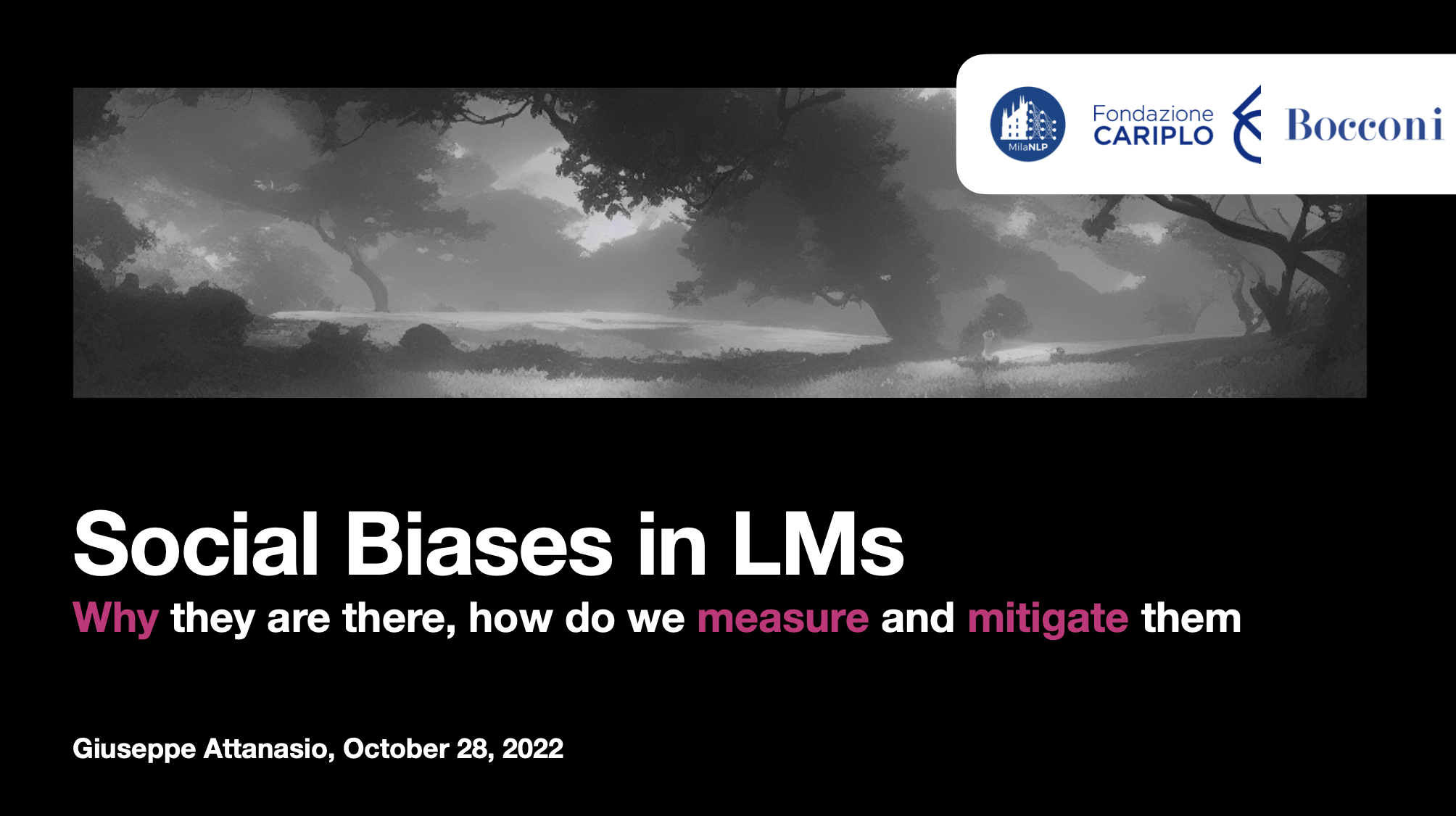 Social Biases in LMs: Why they are there, how do we measure and ...